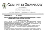 Ordinanza 3 PM: falò di S.Antonio Abate